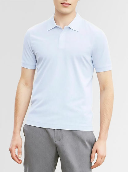 Men's short sleeve polo t-shirt