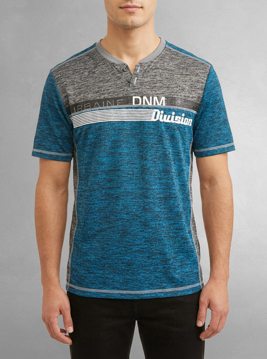 Men's henley t-shirt