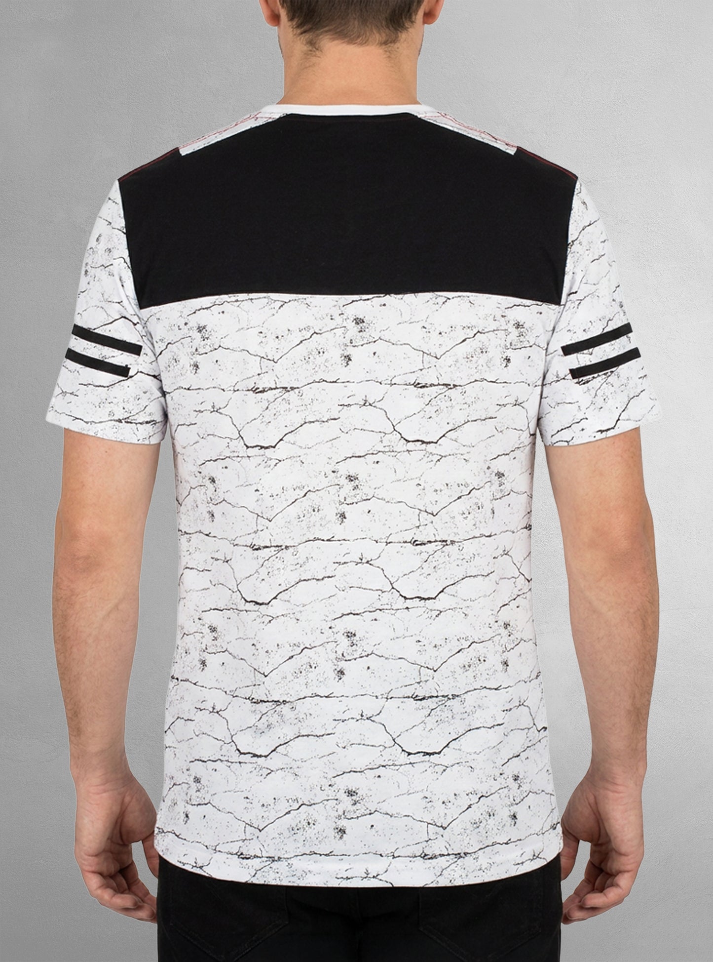 T-shirt henley pour hommes