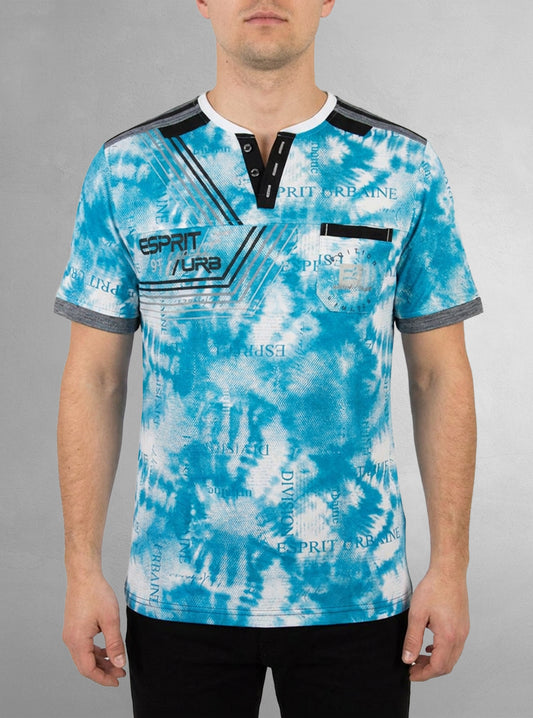 Men's henley t-shirt