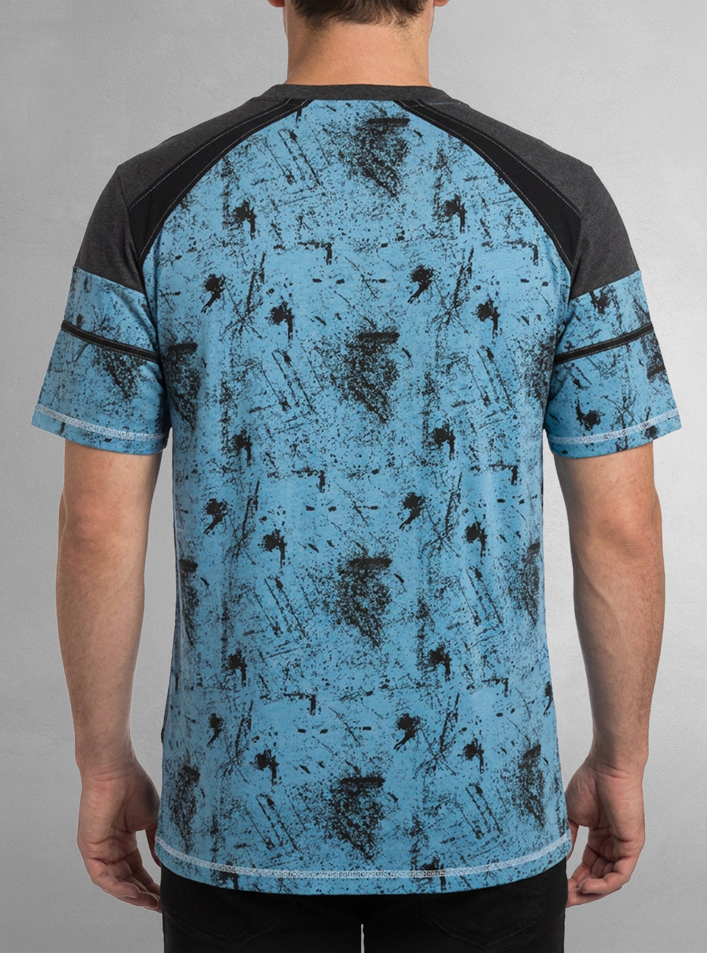 T-shirt henley pour hommes