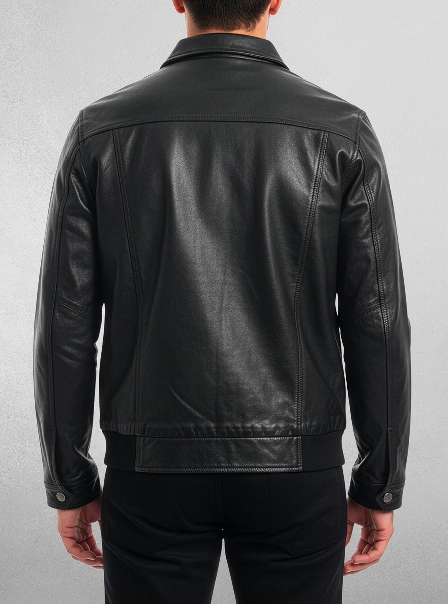 Men's leather jacket