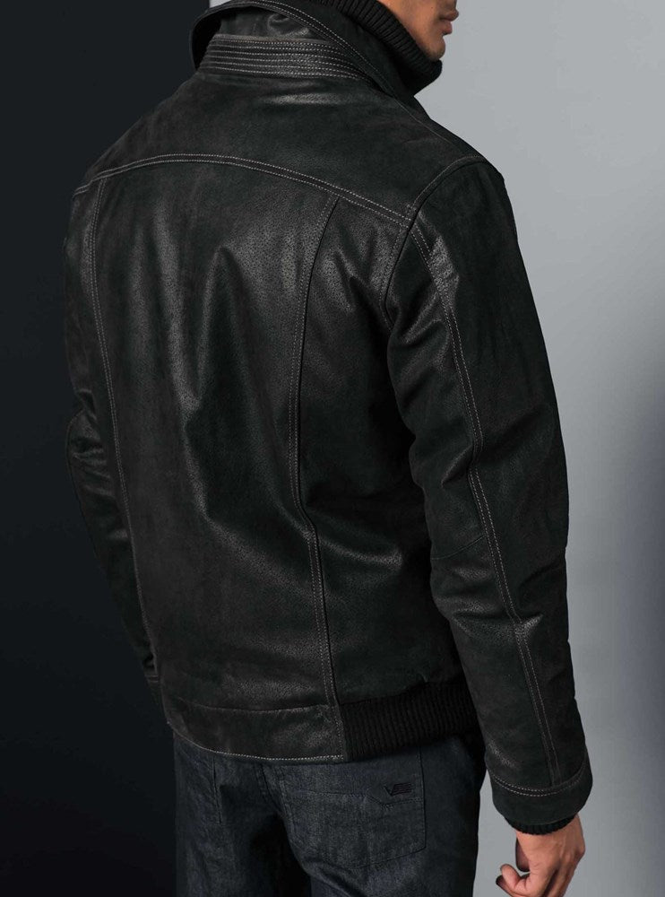 Men's leather jacket