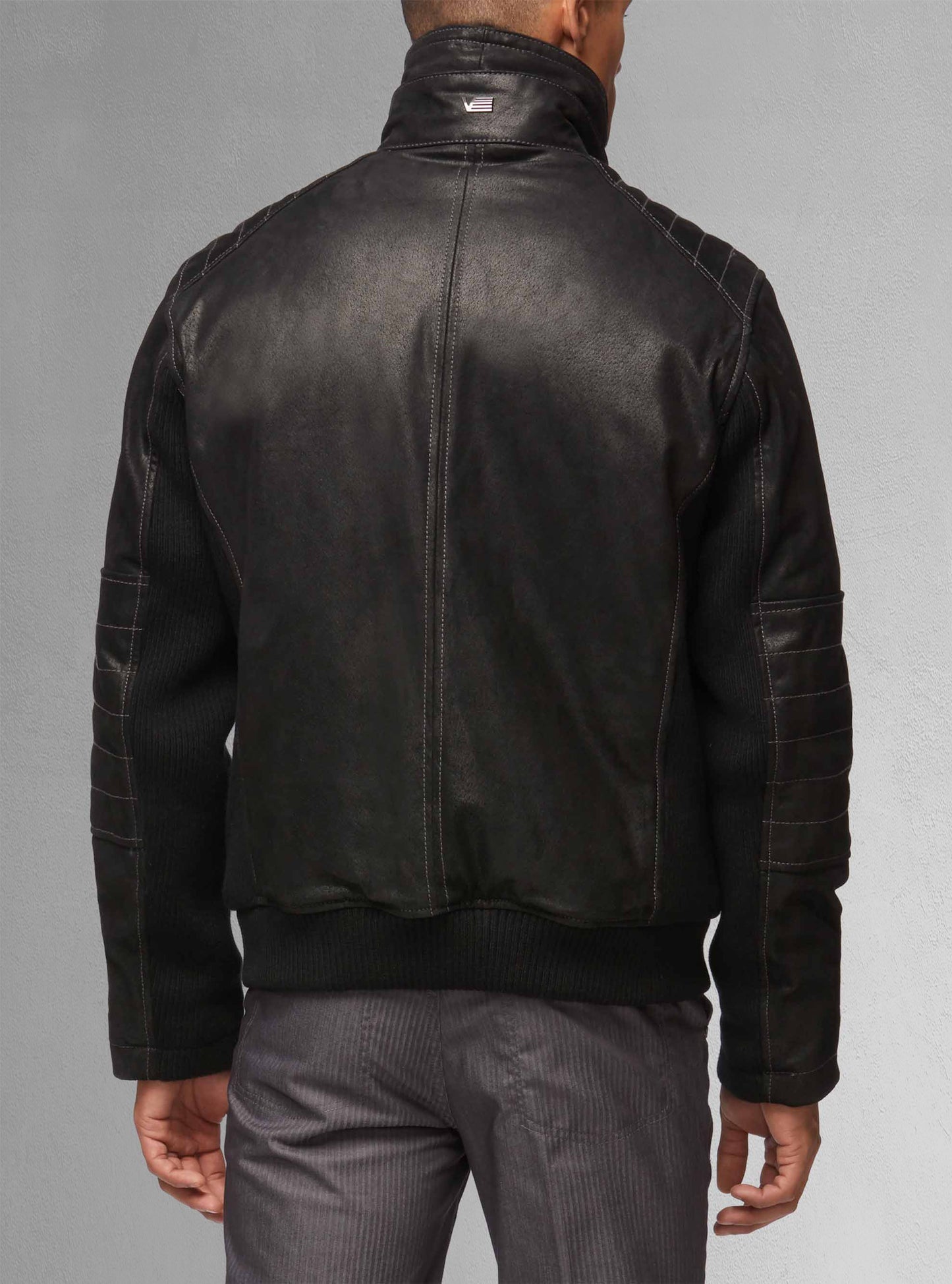 Men's leather jacket