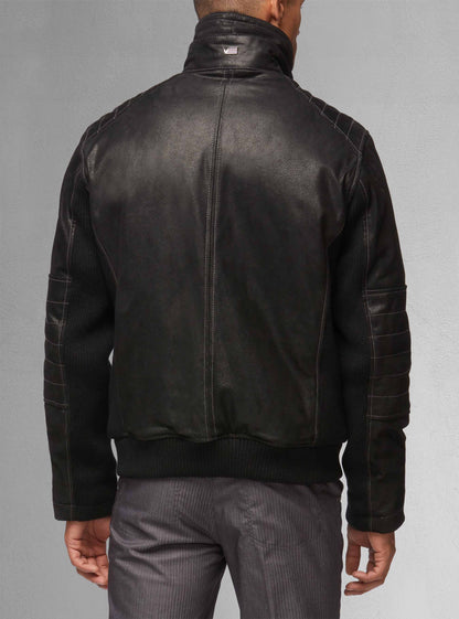 Men's leather jacket