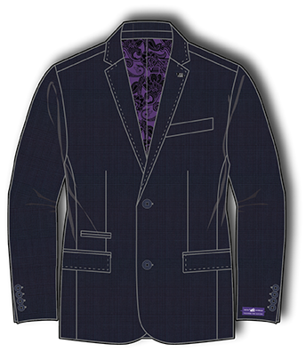 Men's suit blazer