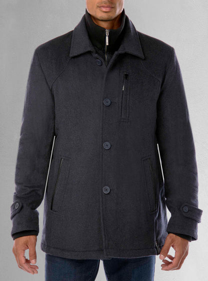 Men's wool coat