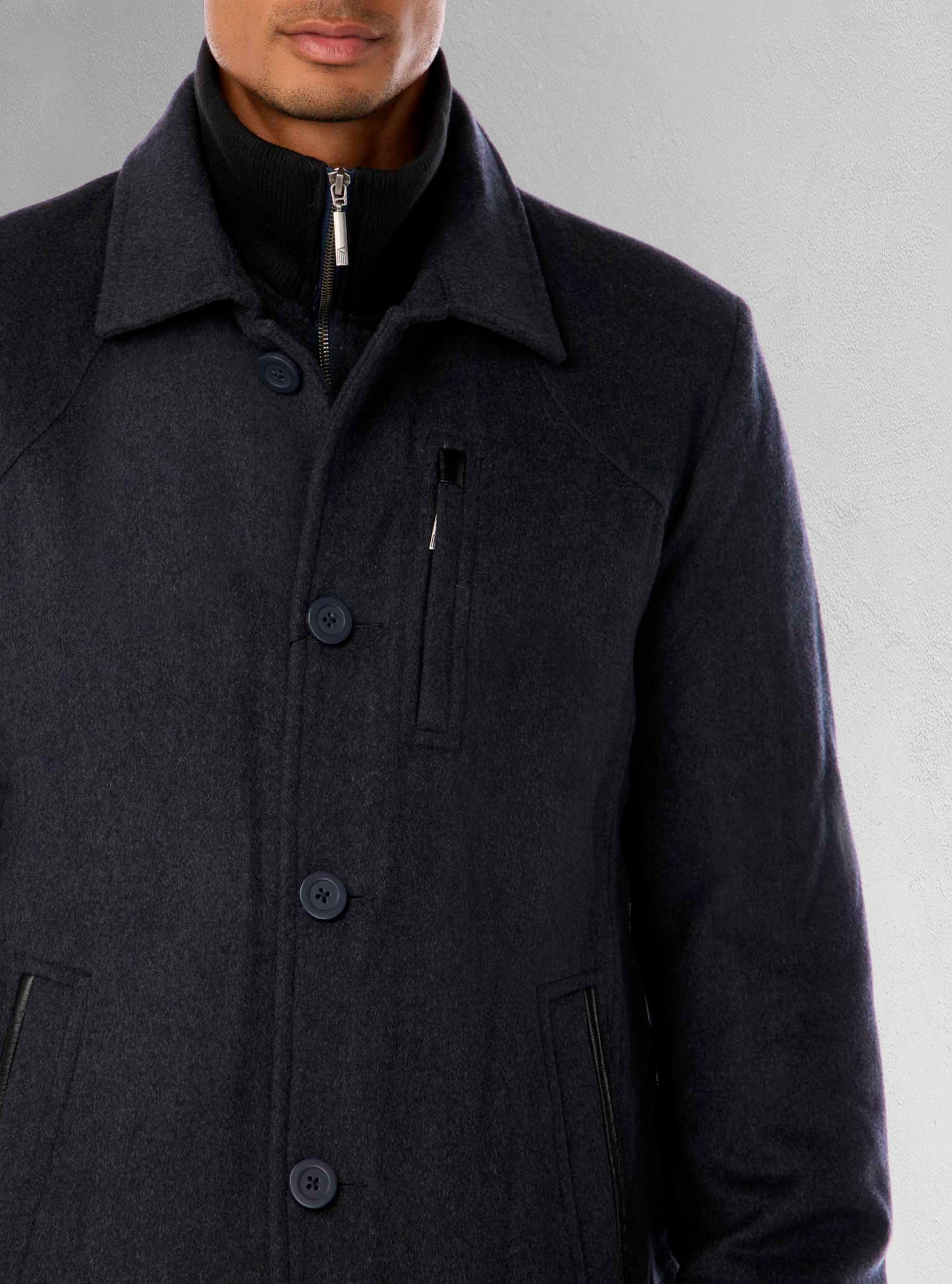 Men's wool coat
