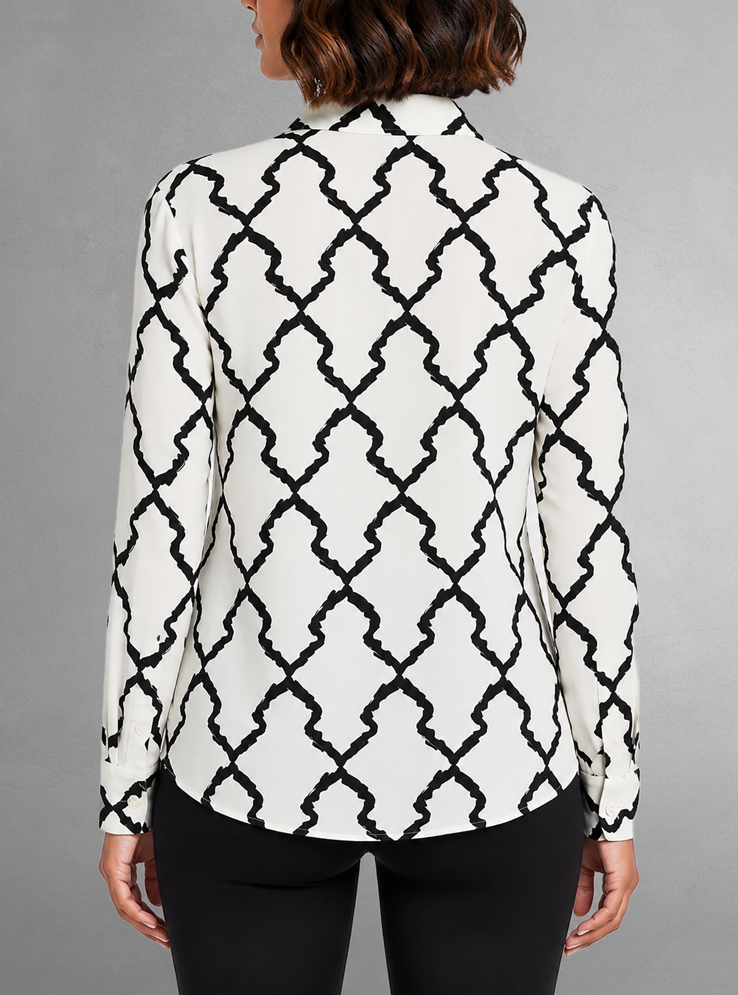 Chemise à manches longues pour femme