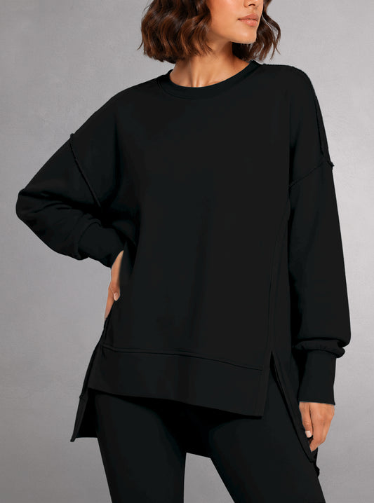 Sweat oversize noir - Confort et style sans effort