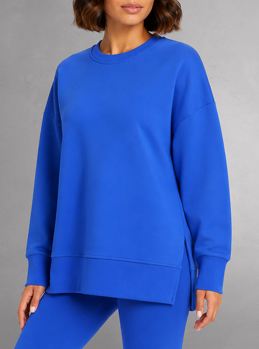 Oversized Beige Sweatshirt – Cozy & Versatile