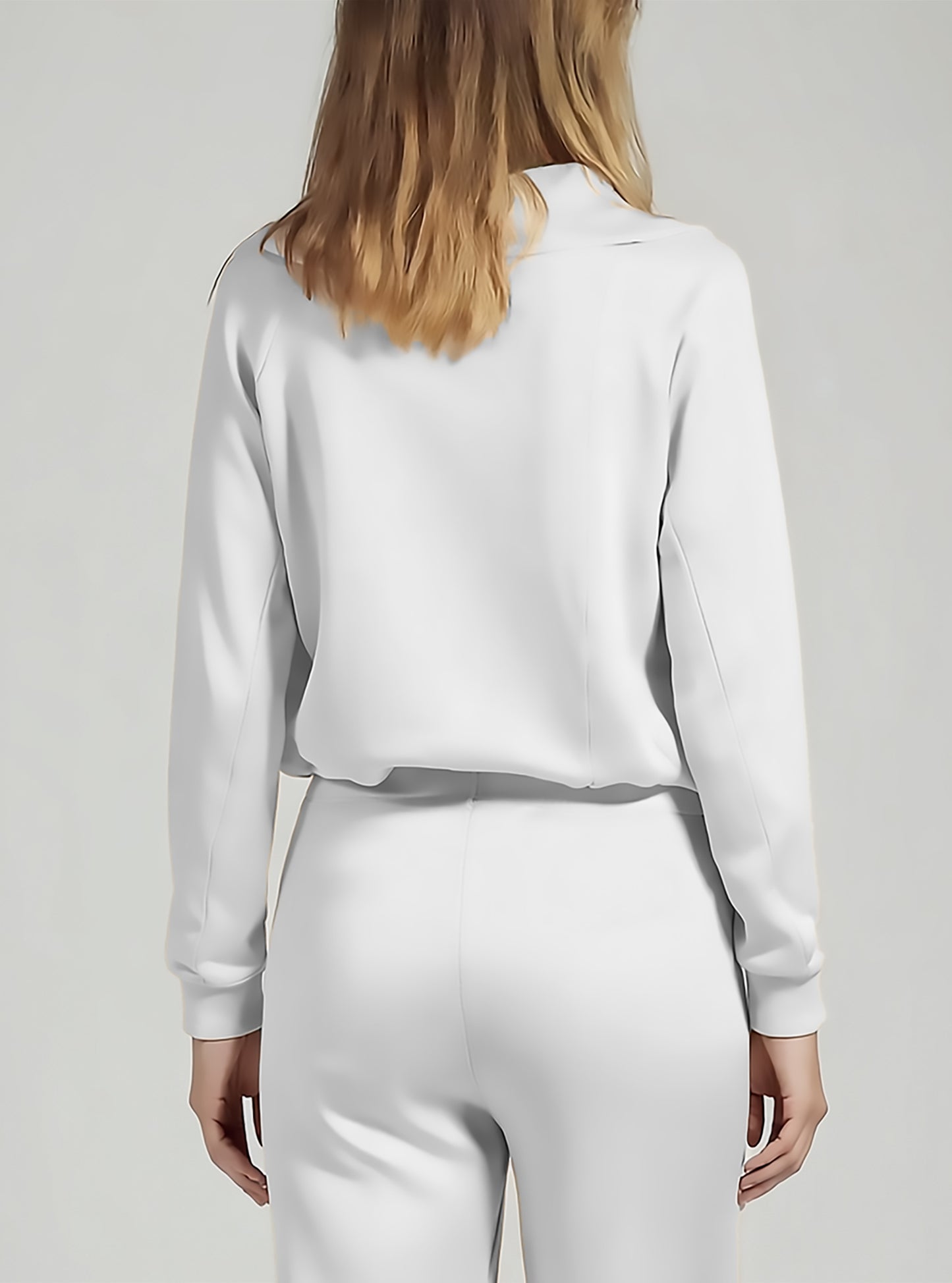 Women’s Half-Zip Sweatshirt – Casual & Chic