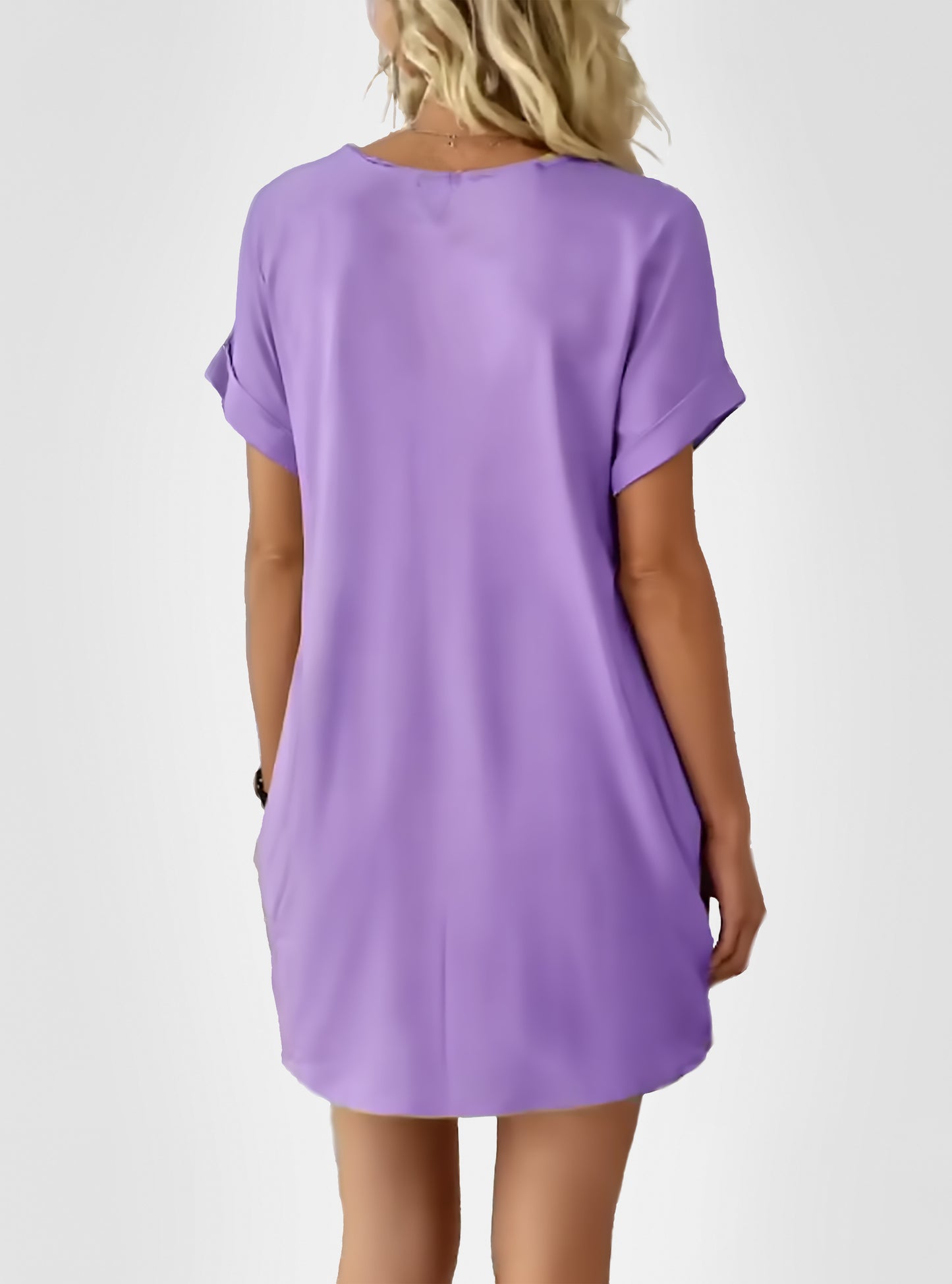 Robe t-shirt à manches courtes pour femmes