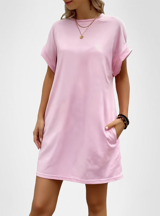 Women's short sleeve t-shirt dress