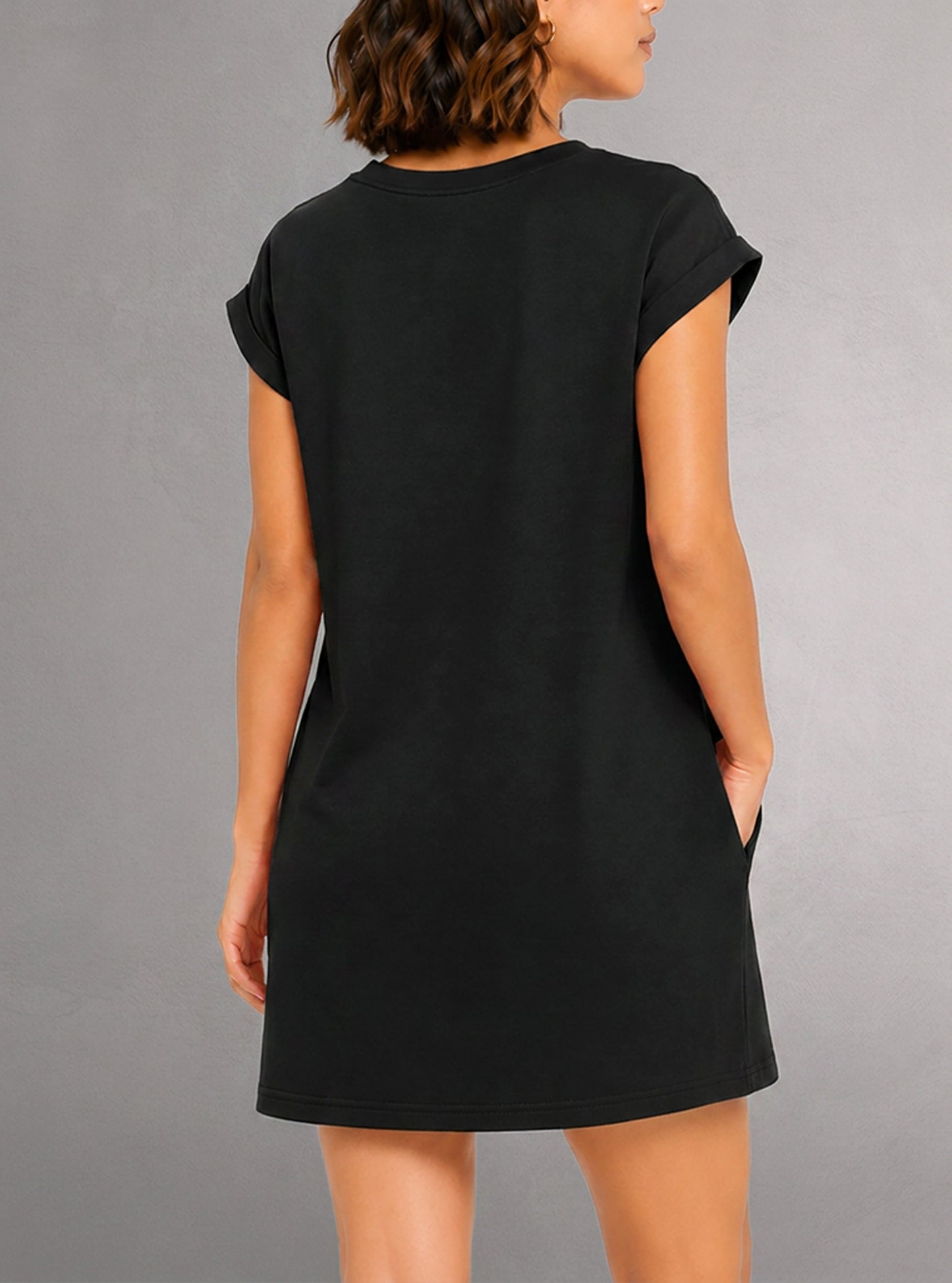 Women's short sleeve t-shirt dress