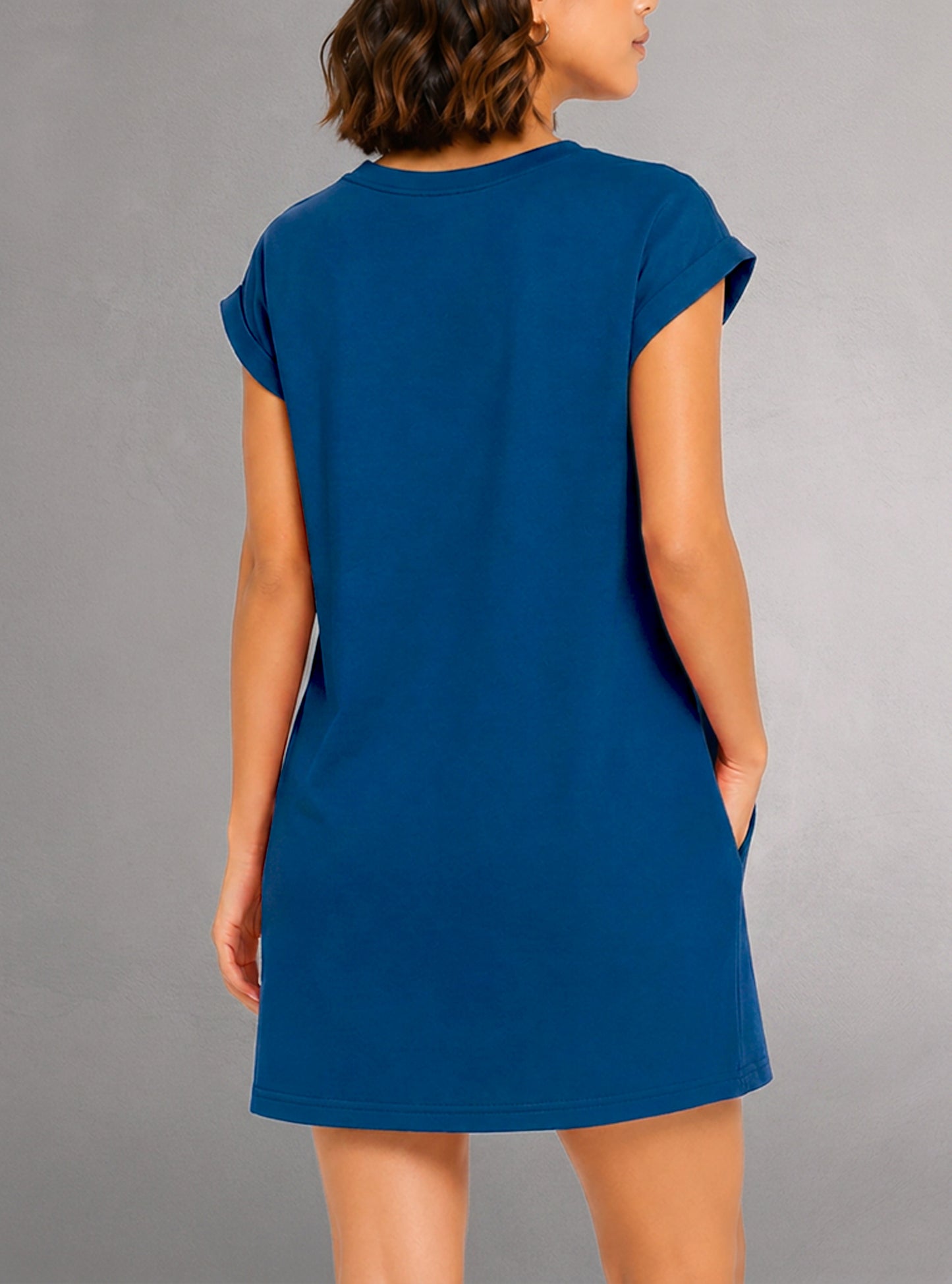 Women's short sleeve t-shirt dress