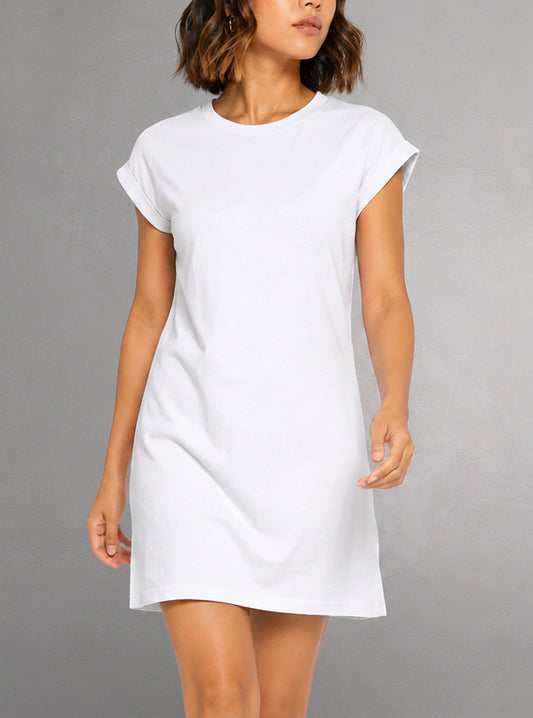 Women's short sleeve t-shirt dress