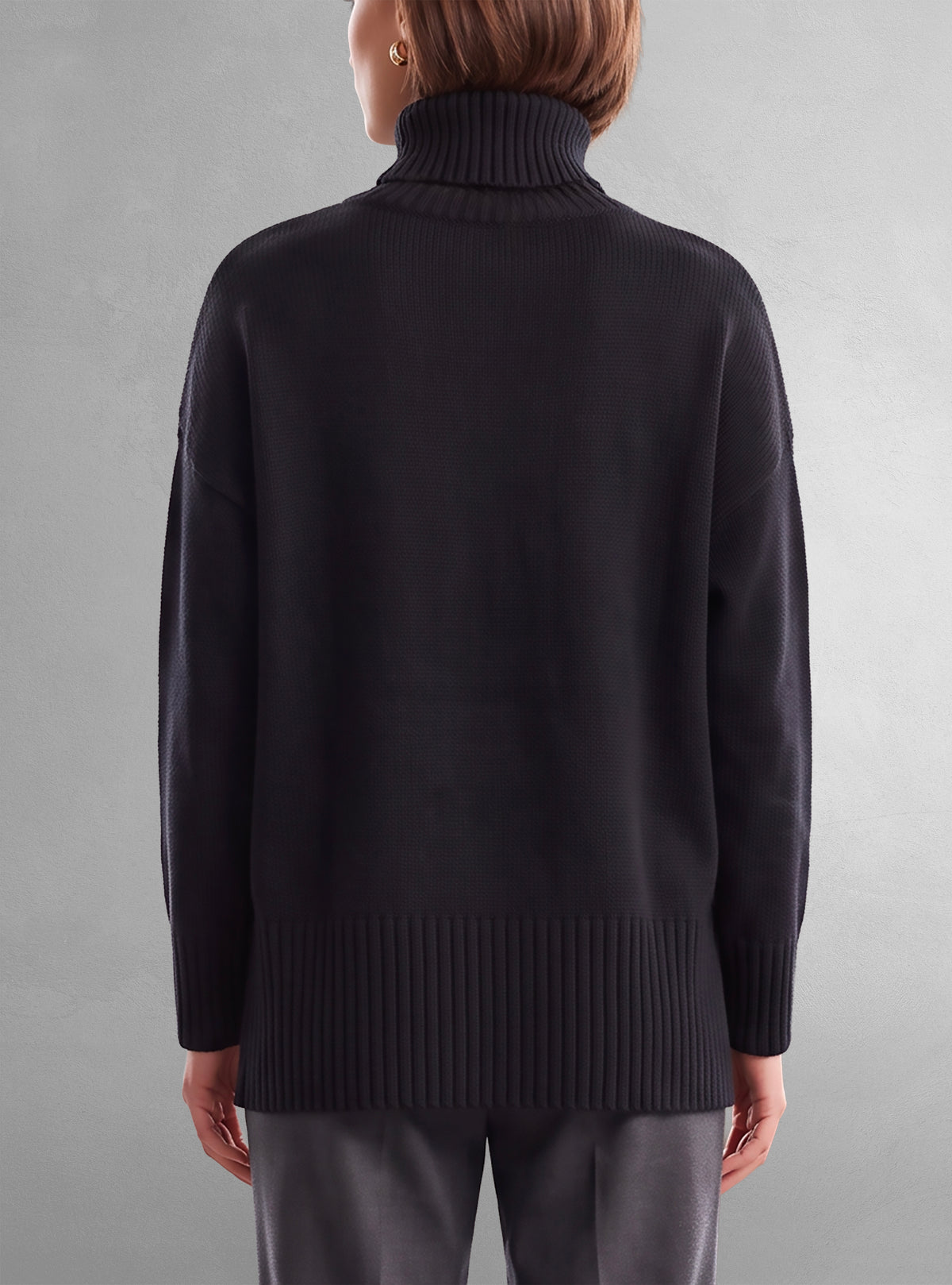 PULL À COL ROULE FEMME