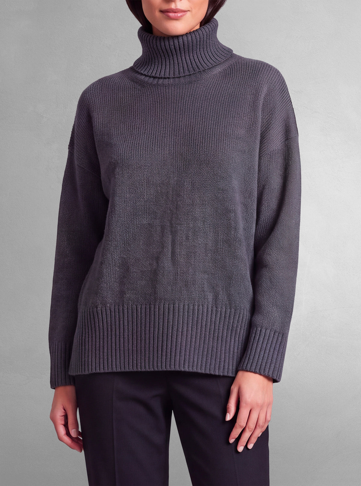 PULL À COL ROULE FEMME