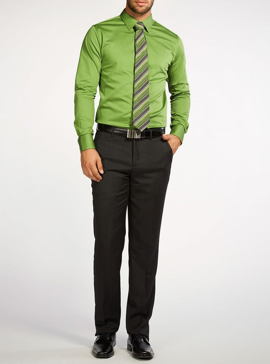 CHEMISE CLASSIQUE À MANCHES LONGUES POUR HOMMES
