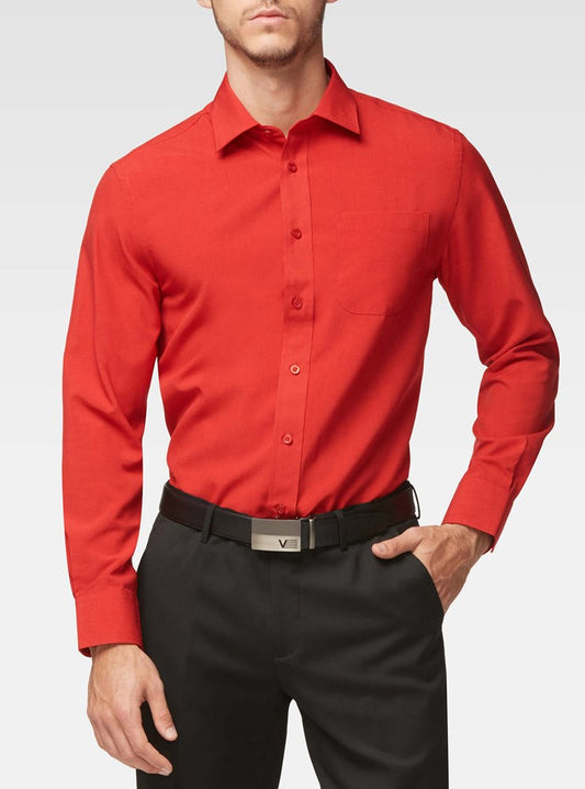 CHEMISE CLASSIQUE À MANCHES LONGUES POUR HOMMES