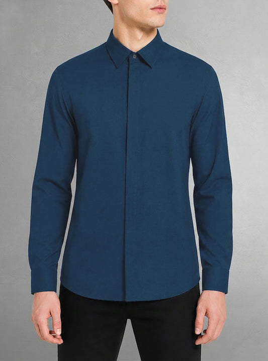 Men's classic long sleeve shirt