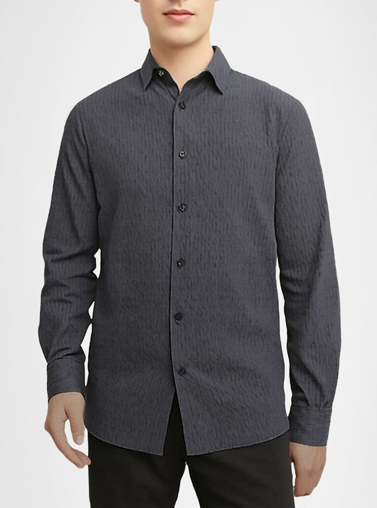 Men's long sleeve stretch shirt