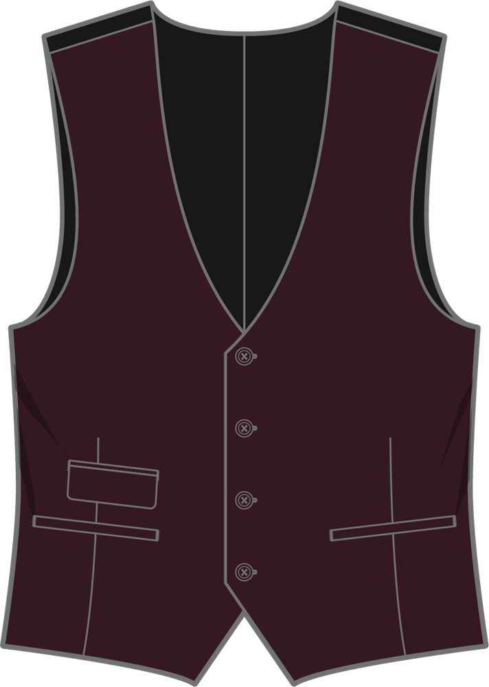 Men's suit vest