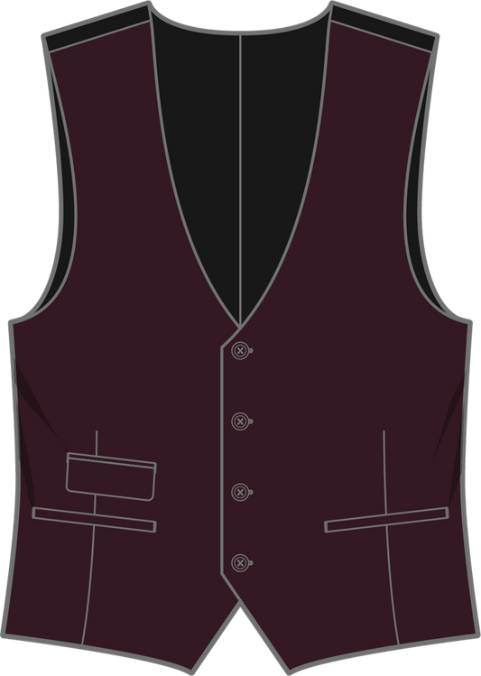 Men's suit vest