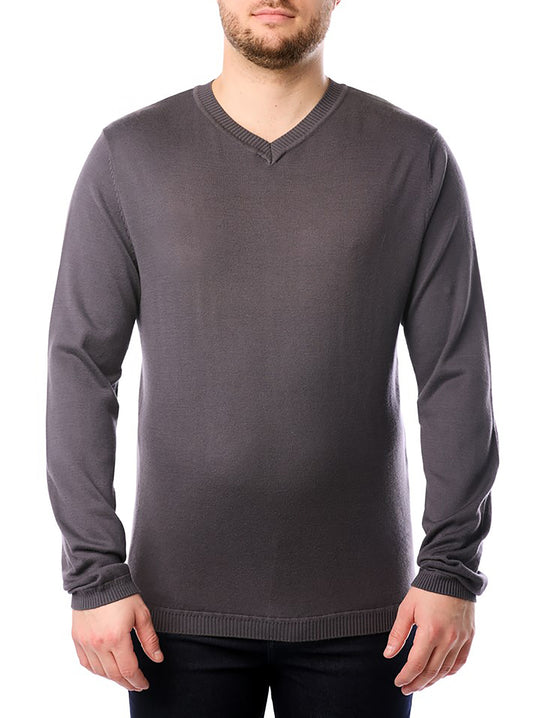 Chandail à col en V pour hommes
