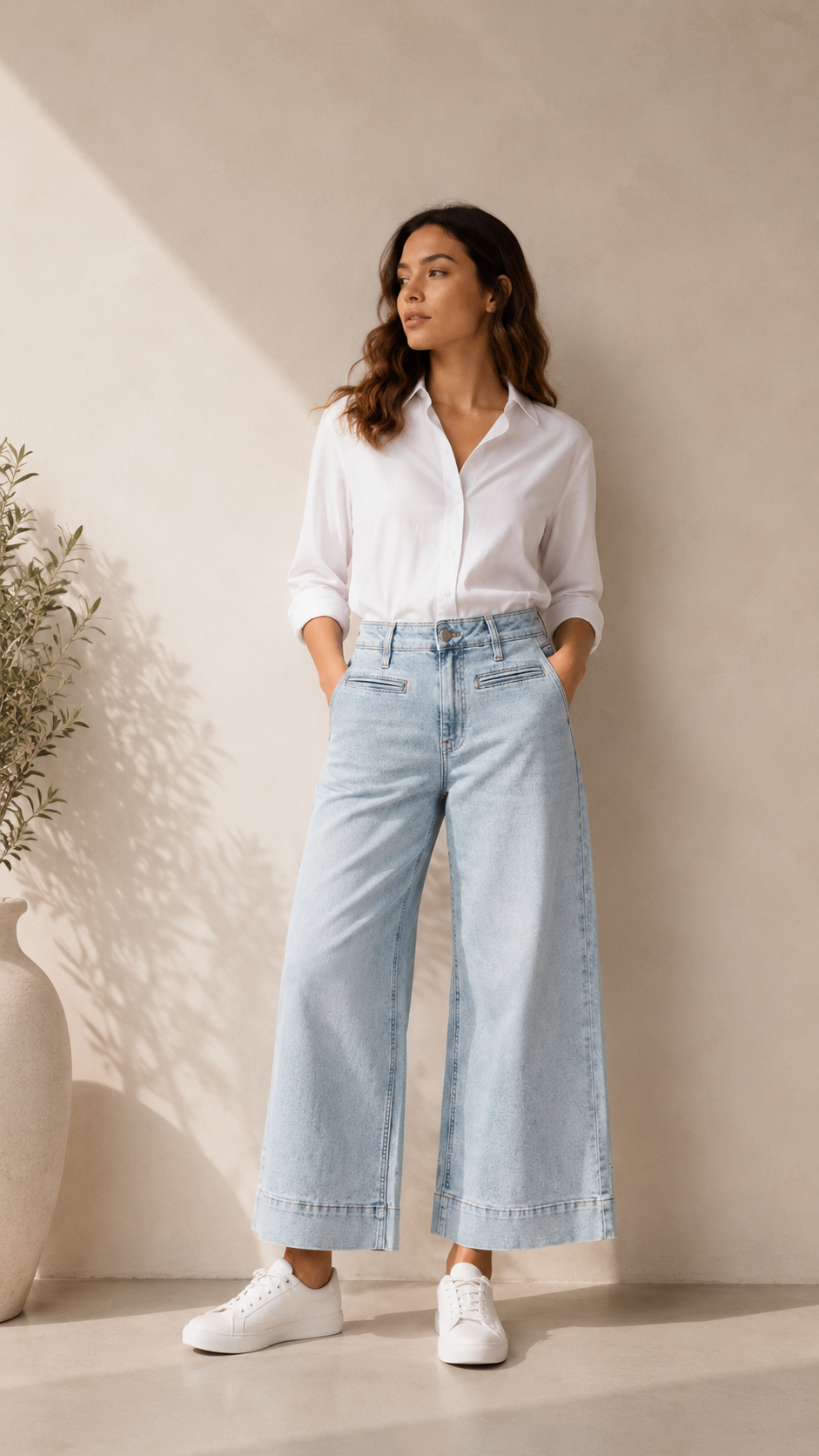 Jeans en denim pour femmes