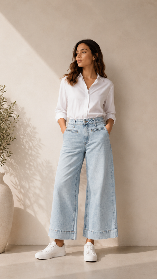 Jeans en denim pour femmes