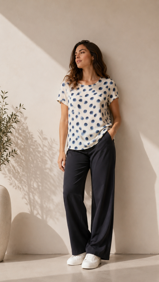 Women's short sleeve top