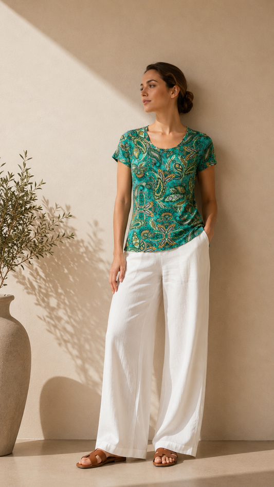 Women's short sleeve top