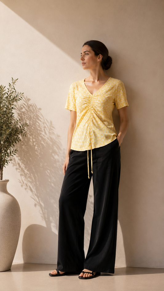 Women's short sleeve top