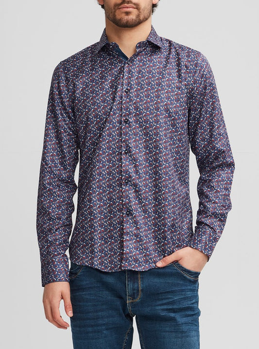 Men's casual long sleeve shirt