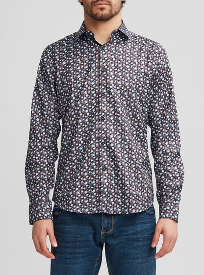 Men's casual long sleeve shirt