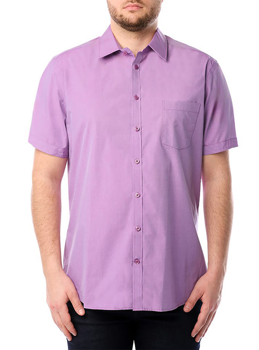 Men's casual short sleeve shirt