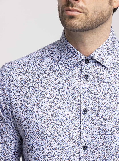 Men's casual long sleeve shirt