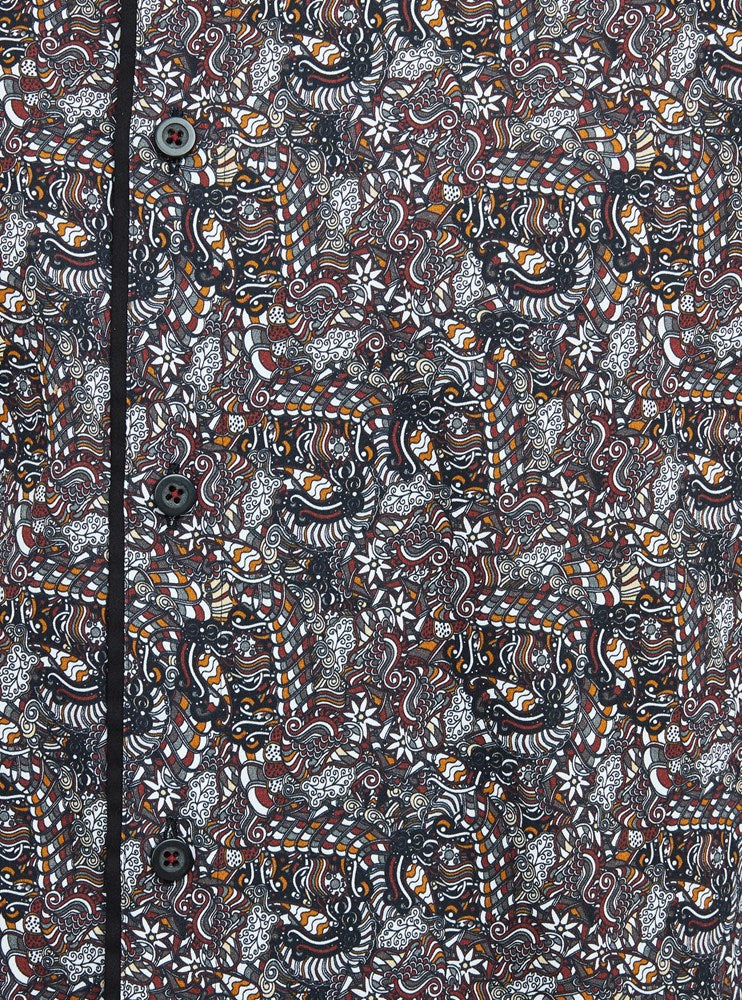 Men's casual long sleeve shirt