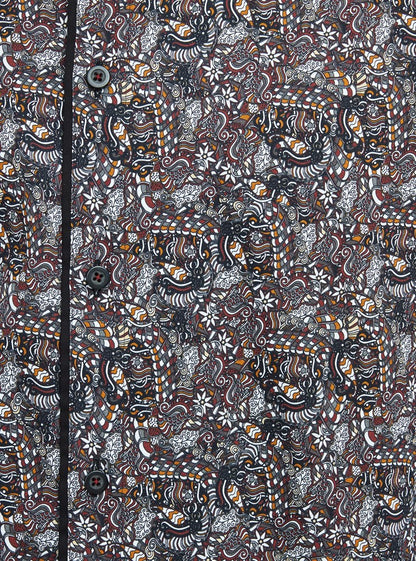 Men's casual long sleeve shirt