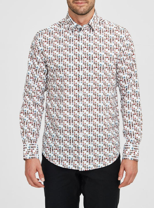 CHEMISE DÉCONTRACTÉE À MANCHES LONGUES POUR HOMMES