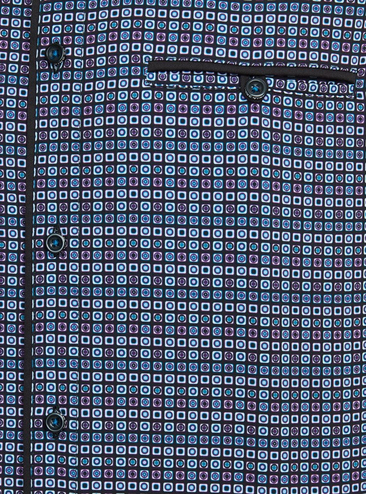 Men's casual long sleeve stretch shirt