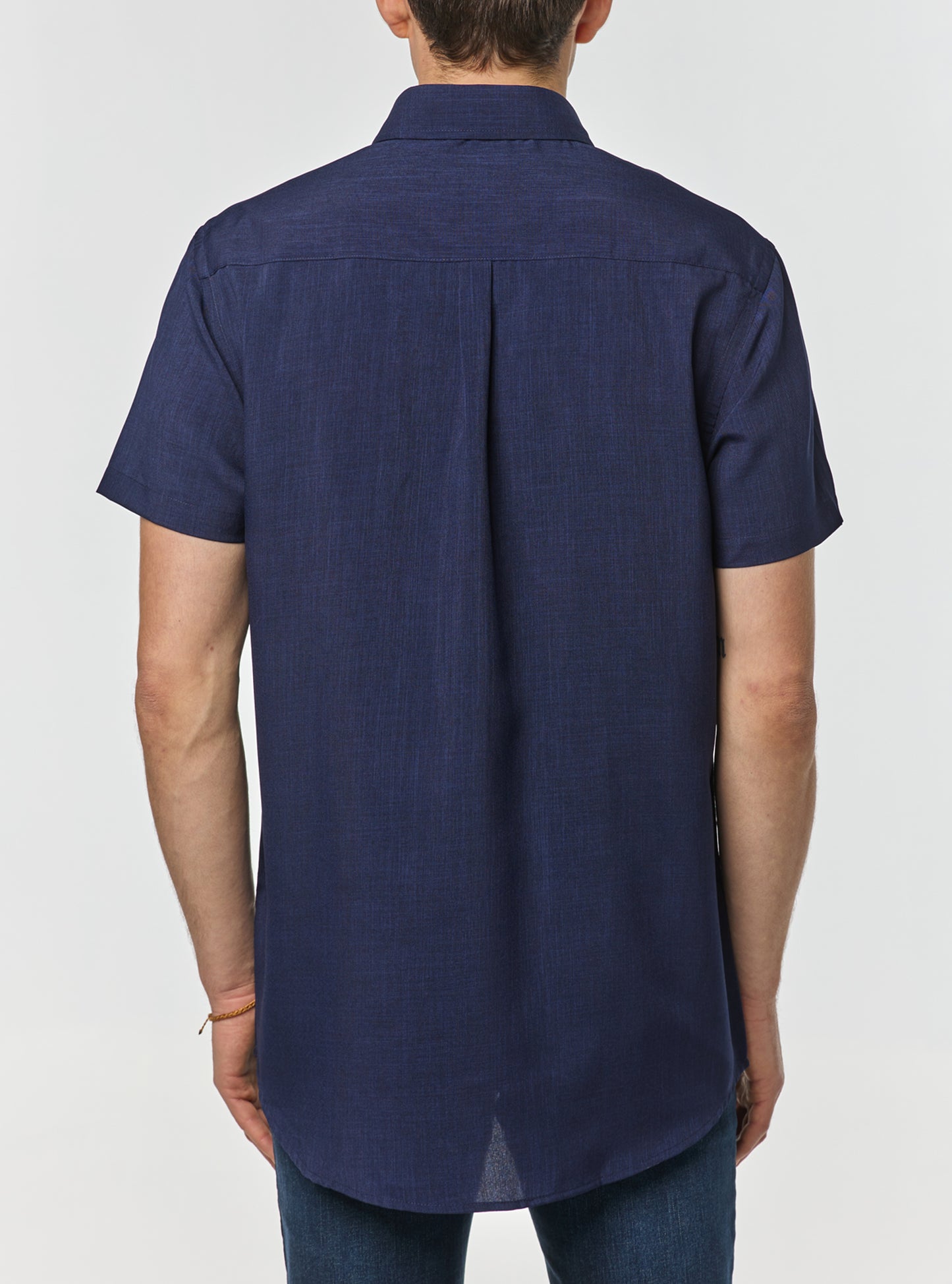 Men's casual short sleeve shirt