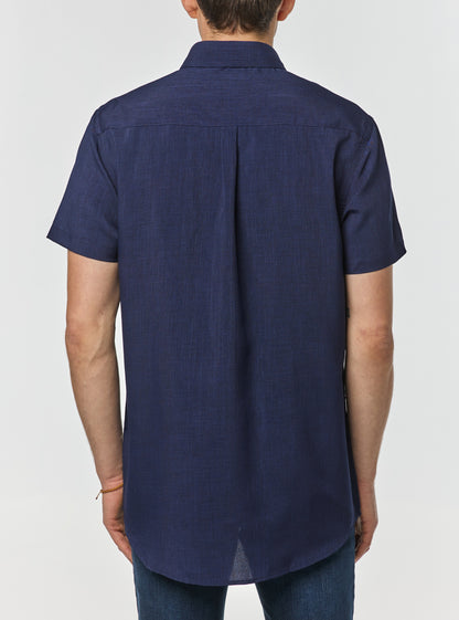 Men's casual short sleeve shirt