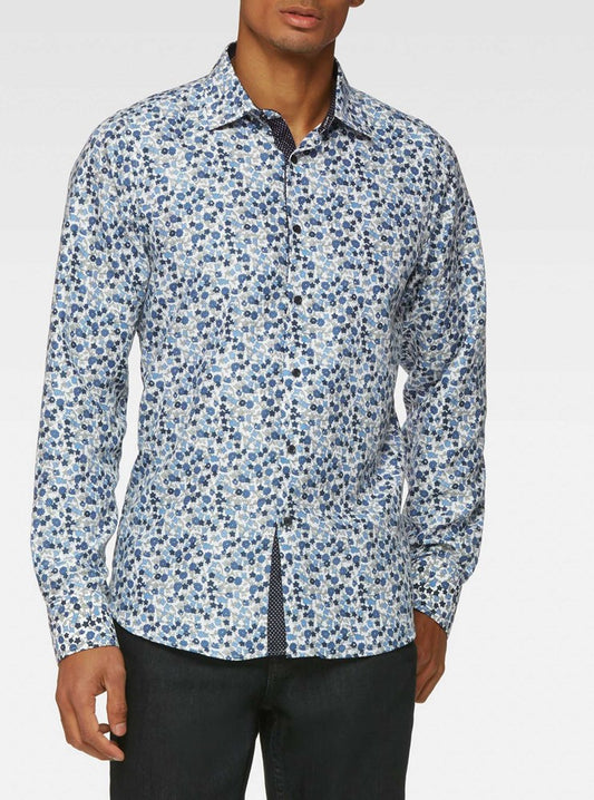 CHEMISE DÉCONTRACTÉE À MANCHES LONGUES POUR HOMMES