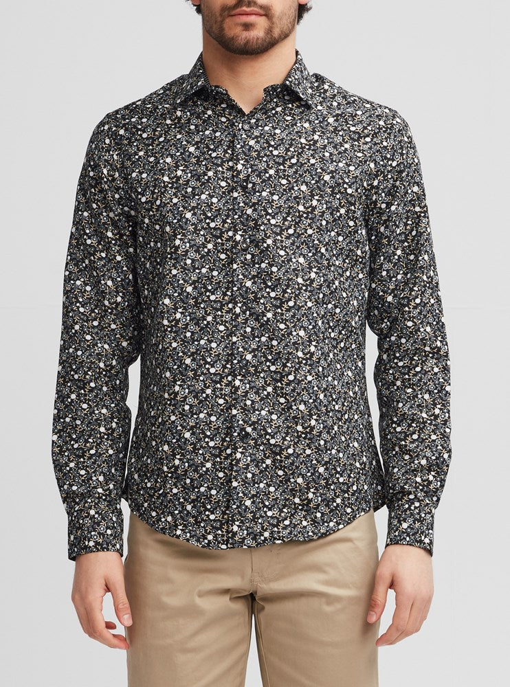 CHEMISE DÉCONTRACTÉE À MANCHES LONGUES POUR HOMMES