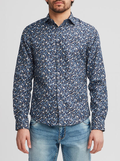 Men's casual long sleeve shirt
