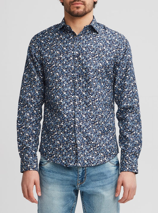 Men's casual long sleeve shirt