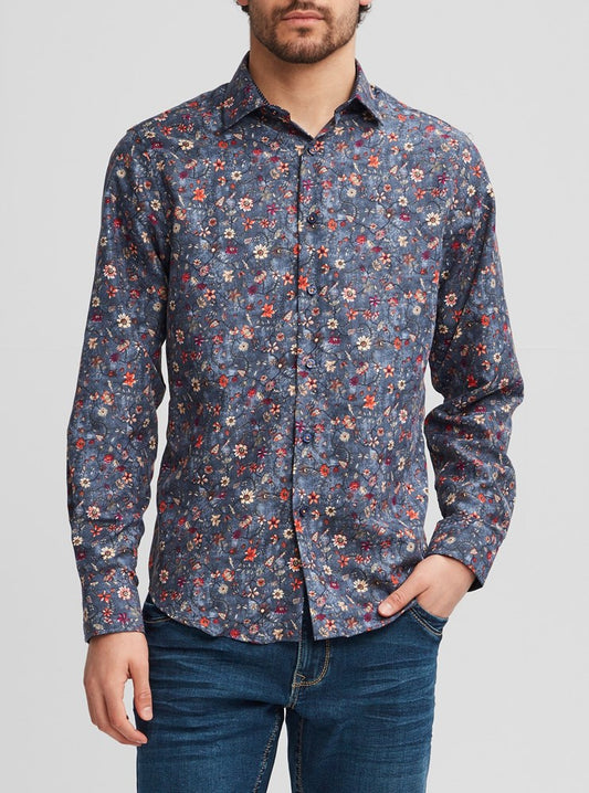 Men's casual long sleeve shirt